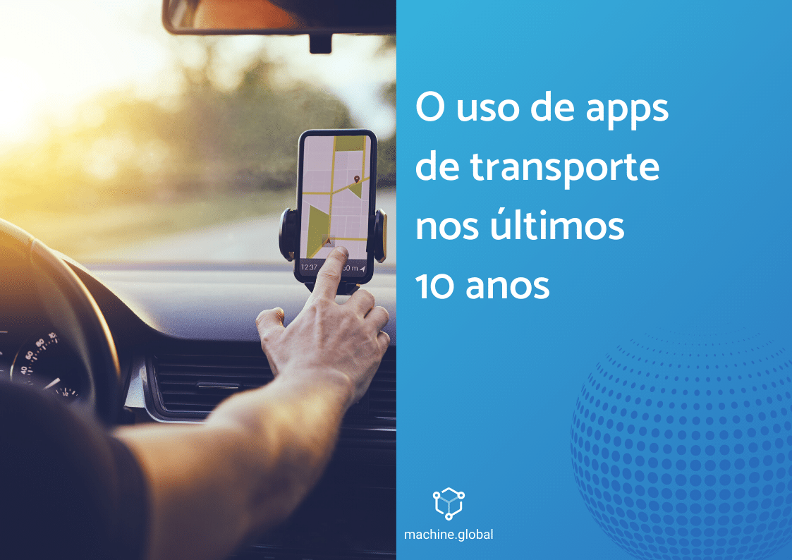 O uso de apps de transporte nos últimos 10 anos