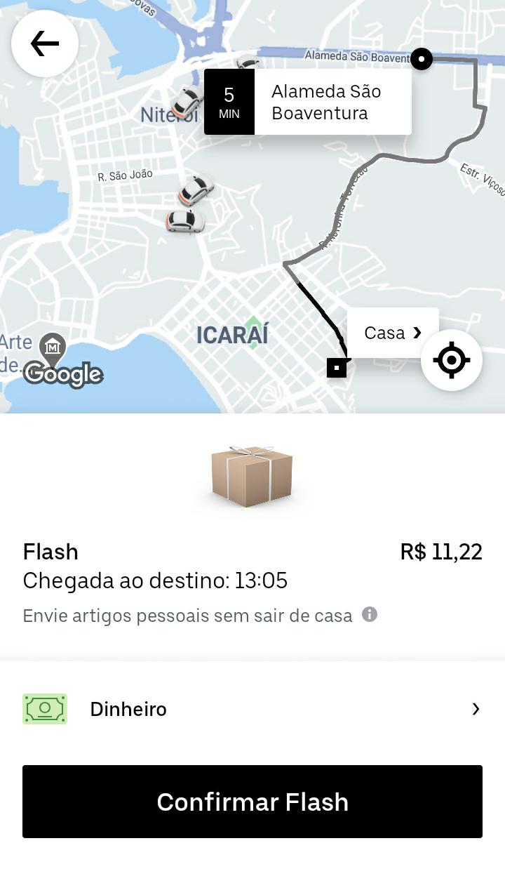 Uber Flash: o que é e como funciona? - 55content
