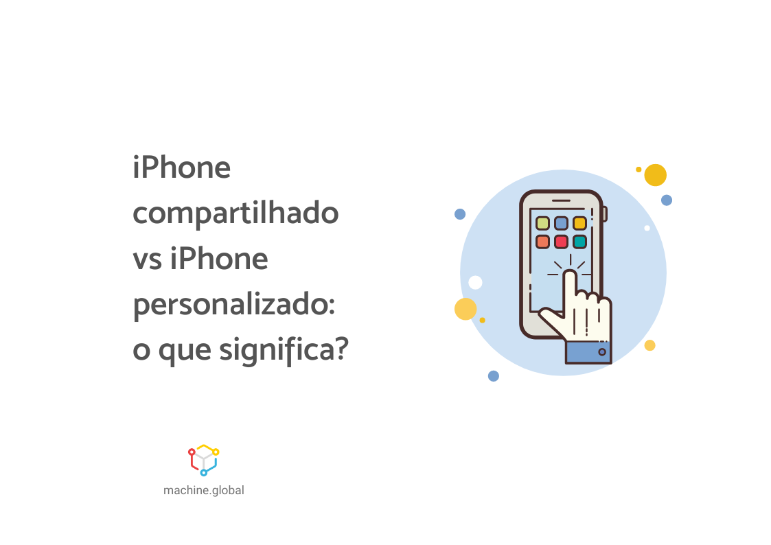 iphone compartilhado personalizado