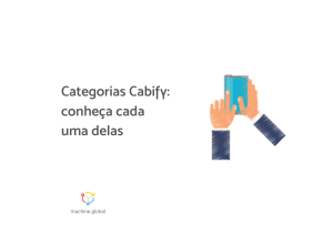 Categorias Cabify: conheça cada uma delas