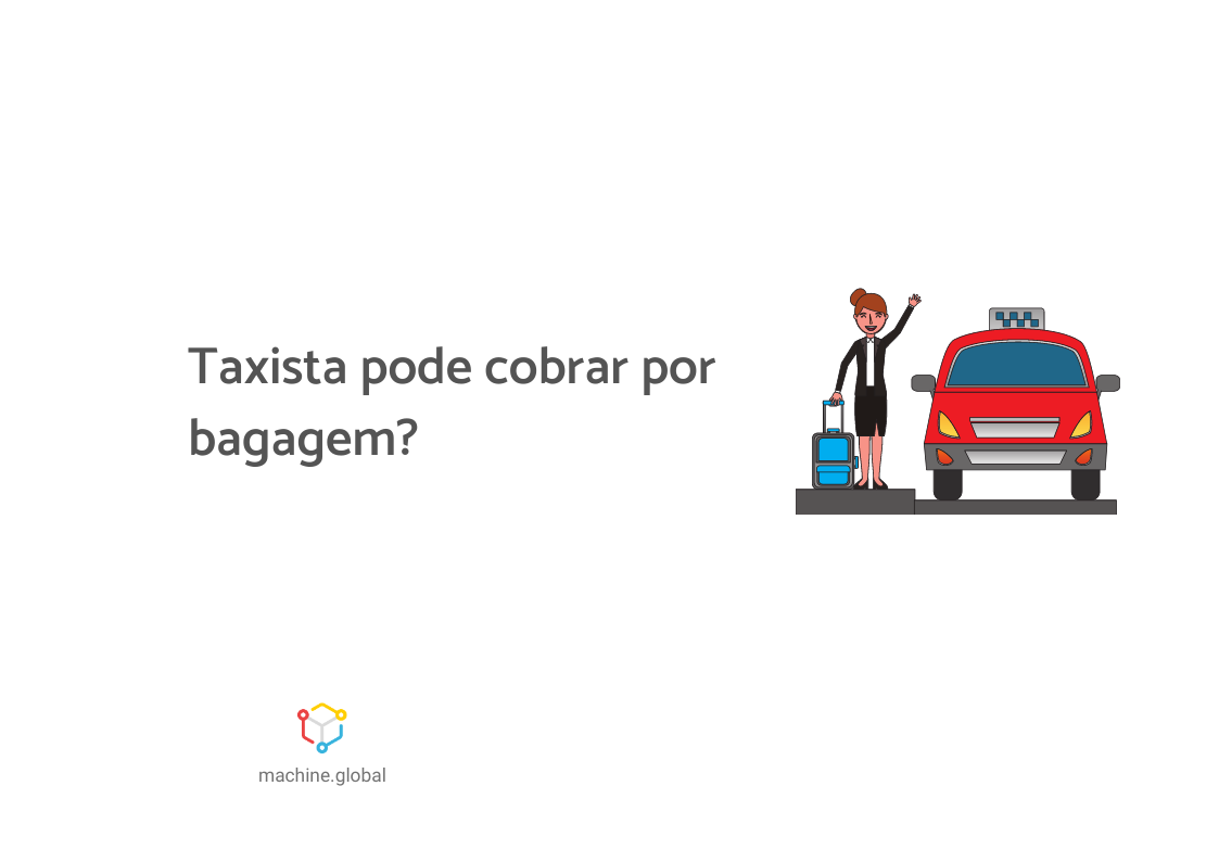 taxista pode cobrar por bagagem