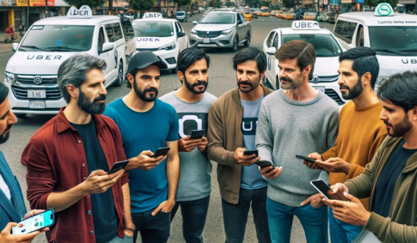 Motoristas de Uber do Chile
