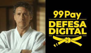 99Pay e judoca Flávio Canto se unem para campanha de segurança digital