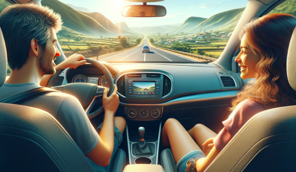 Motorista faz longa viagem