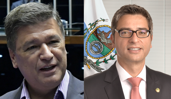 Carlos Viana esquerda e Carlos Portinho direita