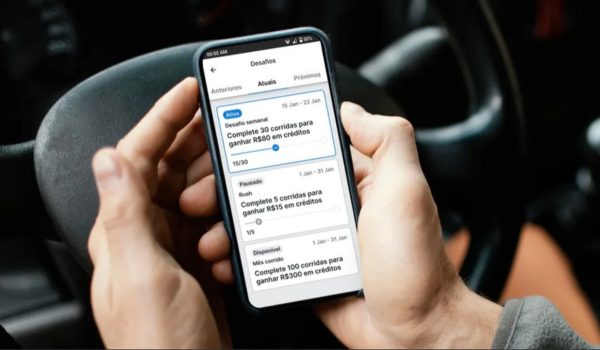 Motoristas de app poderao ganhar credito ao alcancar numero de corridas