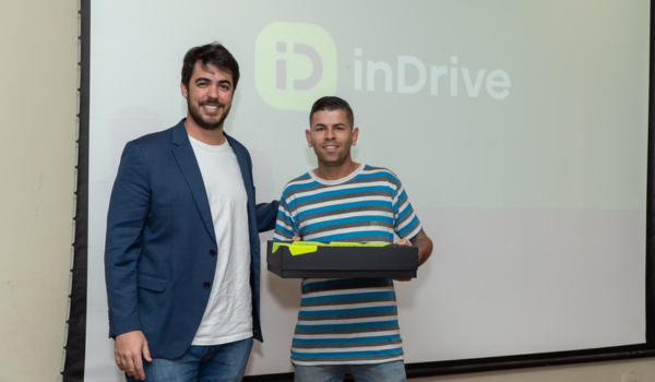 Bruno motorista inDrive