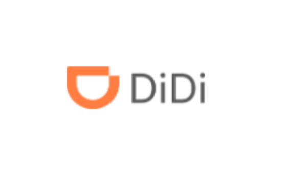 Logotipo da Didi, empresa de transporte por aplicativo.